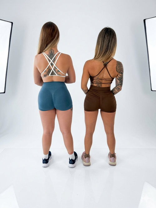 Women's Athletic Set: Top and Shorts | Comfort and Style