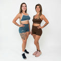 Women's Athletic Set: Top and Shorts | Comfort and Style