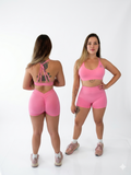 Women's High-Performance Athletic Set: Top + Shorts